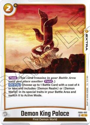 Demon King Palace - FB06-092: Rivals Clash