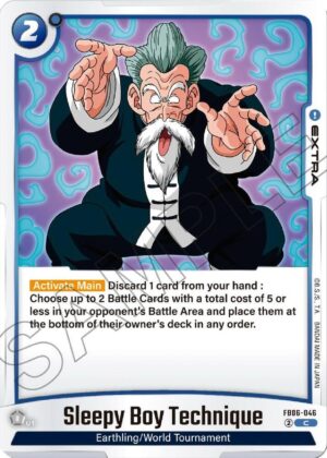 Sleepy Boy Technique - FB06-046: Rivals Clash