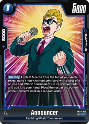 Announcer - FB06-026: Rivals Clash