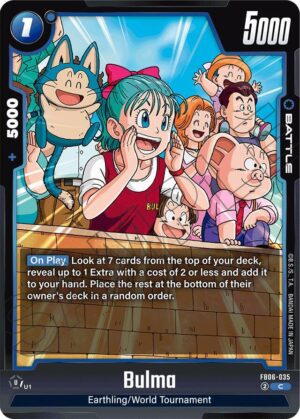 Bulma - FB06-035: Rivals Clash