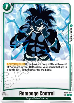 Rampage Control - FB06-070: Rivals Clash