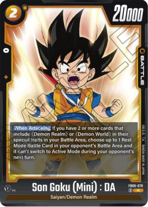 Son Goku (Mini) : DA - FB06-079: Rivals Clash