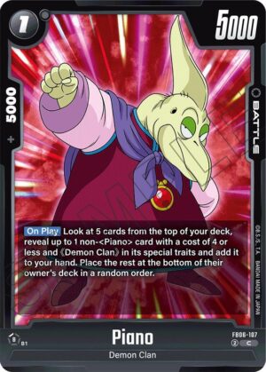 Piano - FB06-107: Rivals Clash
