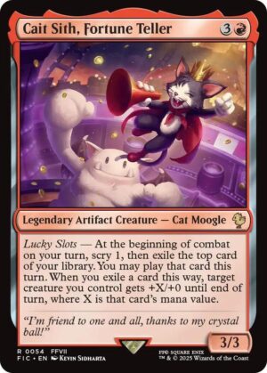 Cait Sith, Fortune Teller - 54: Commander: FINAL FANTASY