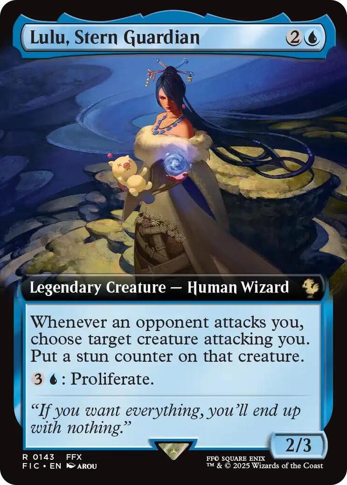 Lulu, Stern Guardian (Extended Art) - 143: Commander: FINAL FANTASY