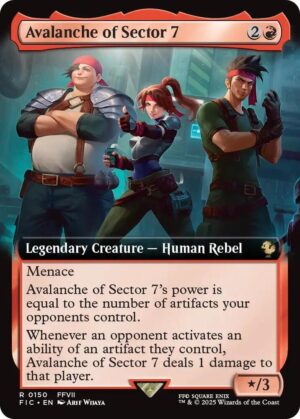 Avalanche of Sector 7 (Extended Art) - 150: Commander: FINAL FANTASY