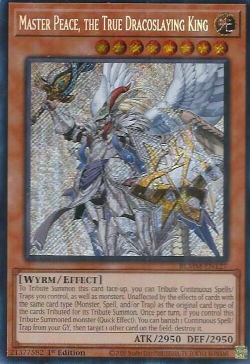 Master Peace, the True Dracoslaying King - BLMM-EN127: Battles of Legend: Monster Mayhem