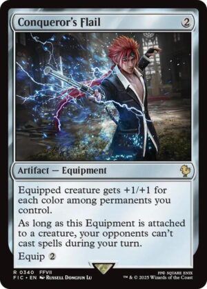 Conqueror's Flail (Surge Foil) - 340: Commander: FINAL FANTASY