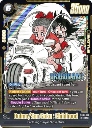 Bulma/Son Goku : Childhood - SB01-057: Manga Booster 01