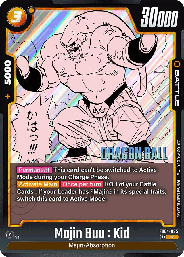Majin Buu : Kid - FB04-095: Manga Booster 01