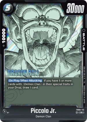 Piccolo Jr. - FB06-113: Manga Booster 01