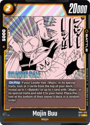 Majin Buu - SB01-033: Manga Booster 01