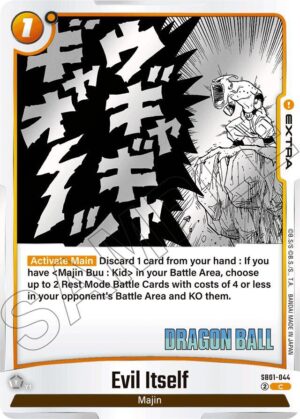 Evil Itself - SB01-044: Manga Booster 01
