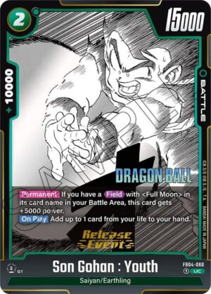 Son Gohan : Youth - FB04-060: Manga Booster 01 Release Event Cards