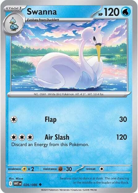 Swanna - 026/086: SV: White Flare