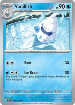 Vanillish - 028/086: SV: White Flare