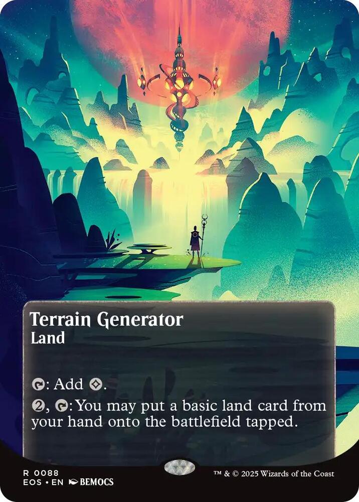 Terrain Generator (0088) (Borderless) - 88: Edge of Eternities: Stellar Sights