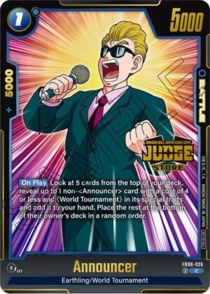 Announcer (Judge Pack (Store Judge) 04) - FB06-026: Tournament and Championship Promos