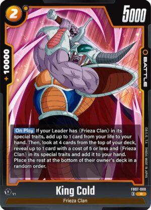 King Cold - FB07-080: Wish For Shenron