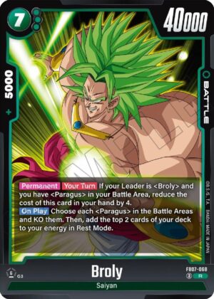 Broly - FB07-068: Wish For Shenron