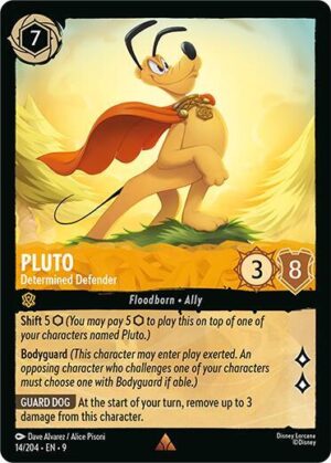 Pluto - Determined Defender - 14/204: Fabled