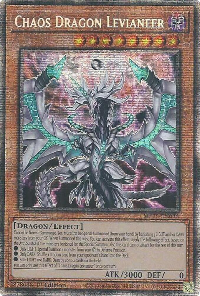 Chaos Dragon Levianeer - MP25-EN035: 2025 Mega-Pack