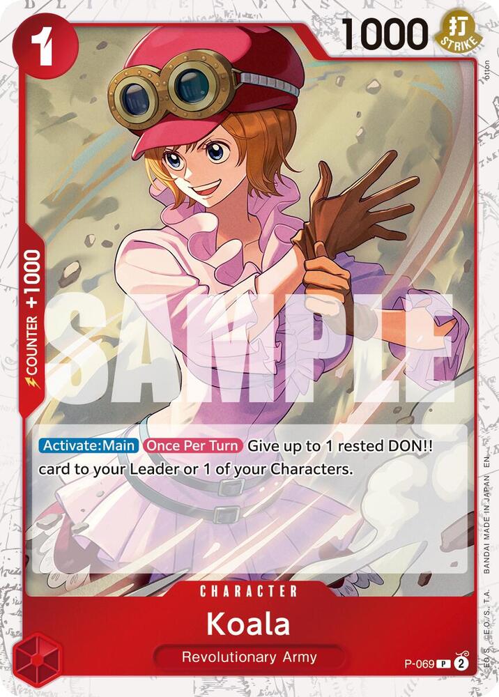 Koala (Pirate Foil) - P-069: Premium Booster -The Best- Vol. 2