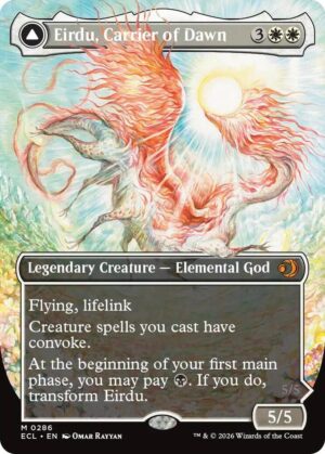Eirdu, Carrier of Dawn (Borderless) - 286: Lorwyn Eclipsed