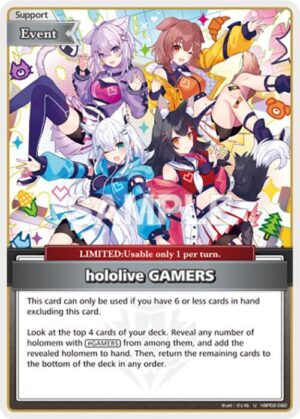 hololive GAMERS (U) - hBP02-082: Quintet Spectrum