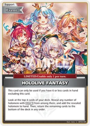 HOLOLIVE FANTASY (U) - hBP02-085: Quintet Spectrum