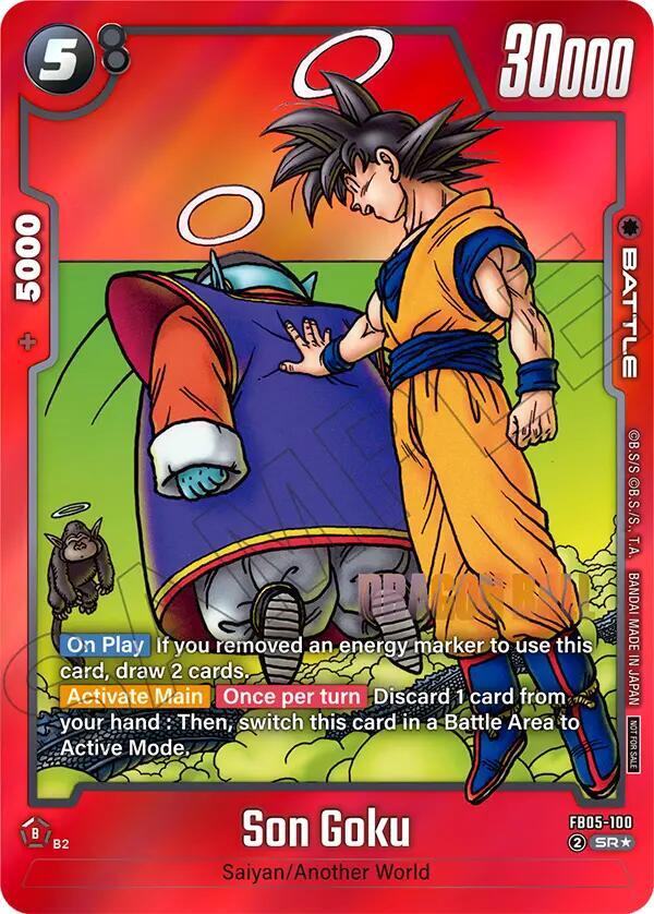 Son Goku - FB05-100: Tournament and Championship Promos