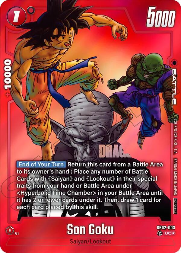 Son Goku - SB02-003: Tournament and Championship Promos