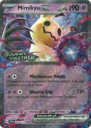 Mimikyu ex (Journey Together Stamped) - 069/159: Miscellaneous Cards & Products