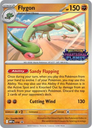 Flygon (Prerelease) - 016: ME: Mega Evolution Promo