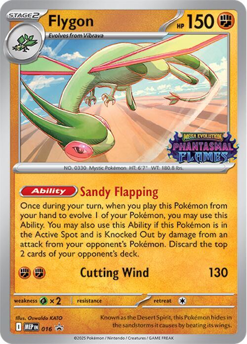 Flygon (Prerelease) - 016: ME: Mega Evolution Promo