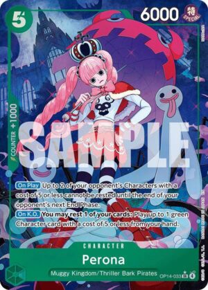 Perona - OP14-033 (Alternate Art) - OP14-033: The Azure Sea's Seven