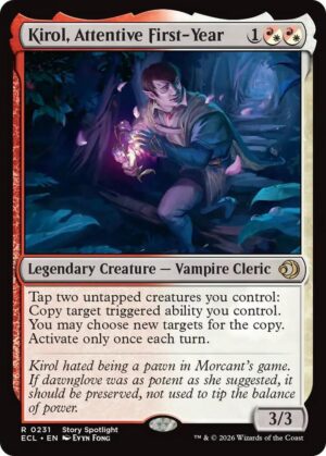 Kirol, Attentive First - 231: Lorwyn Eclipsed