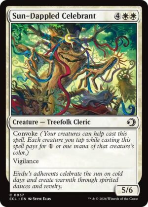 Sun-Dappled Celebrant - 37: Lorwyn Eclipsed