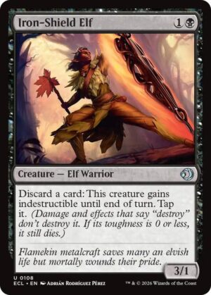 Iron-Shield Elf - 108: Lorwyn Eclipsed