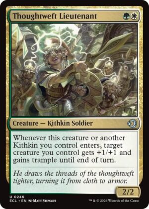 Thoughtweft Lieutenant - 246: Lorwyn Eclipsed