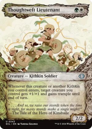 Thoughtweft Lieutenant (Showcase) - 343: Lorwyn Eclipsed