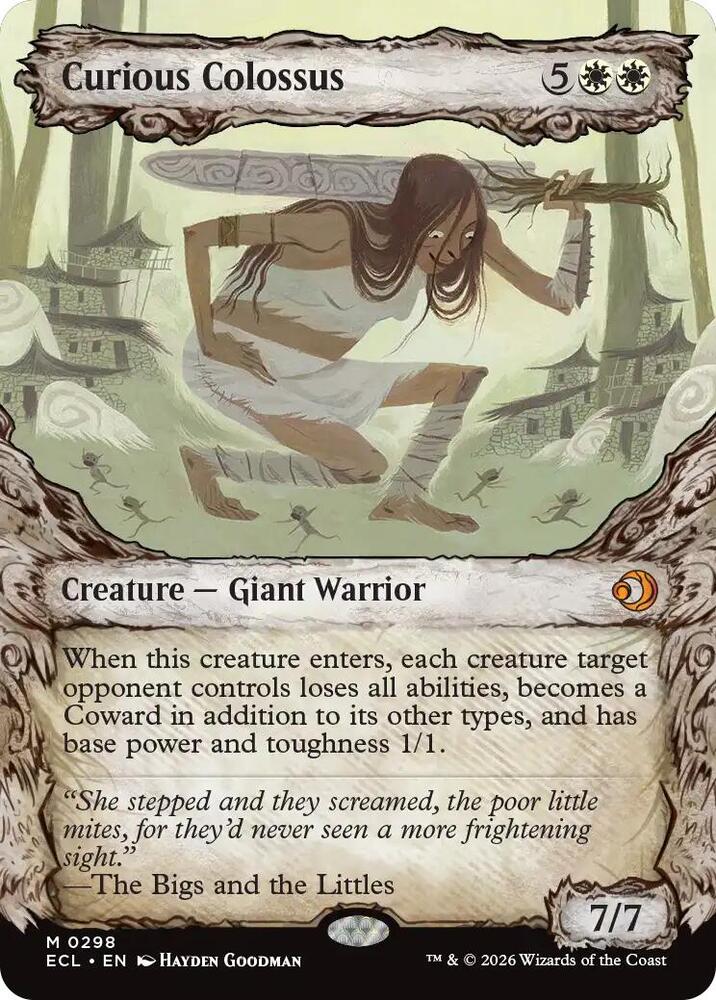 Curious Colossus (Showcase) - 298: Lorwyn Eclipsed