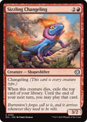 Sizzling Changeling - 155: Lorwyn Eclipsed