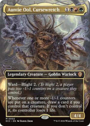 Auntie Ool, Cursewretch (Borderless) - 2: Commander: Lorwyn Eclipsed