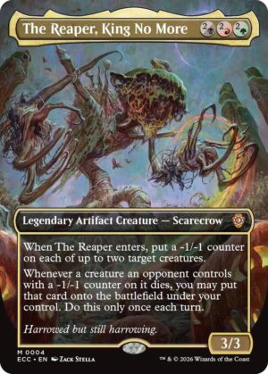 The Reaper, King No More (Borderless) - 4: Commander: Lorwyn Eclipsed
