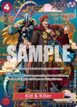 Kid & Killer - EB01-003 (SP) - EB01-003: The Azure Sea's Seven
