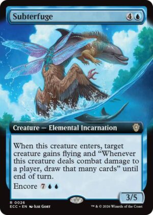 Subterfuge (Extended Art) - 26: Commander: Lorwyn Eclipsed