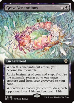 Grave Venerations (Extended Art) - 29: Commander: Lorwyn Eclipsed