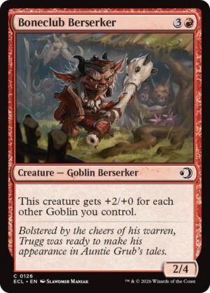 Boneclub Berserker - 126: Lorwyn Eclipsed