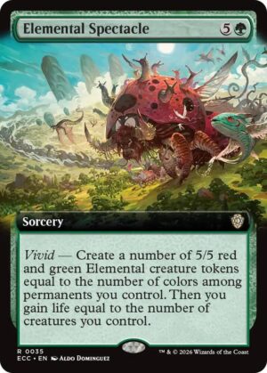 Elemental Spectacle (Extended Art) - 35: Commander: Lorwyn Eclipsed